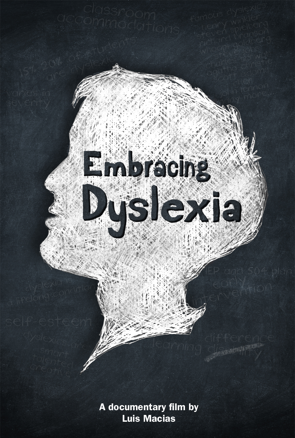 Embracing Dyslexia poster